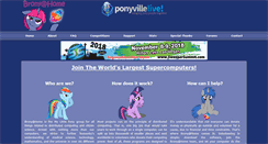 Desktop Screenshot of bronyathome.org